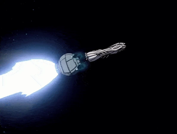 Wing Gundam Zero in Hajime Katoki's Endless Waltz redesign, wings unfolded against a luminous sky